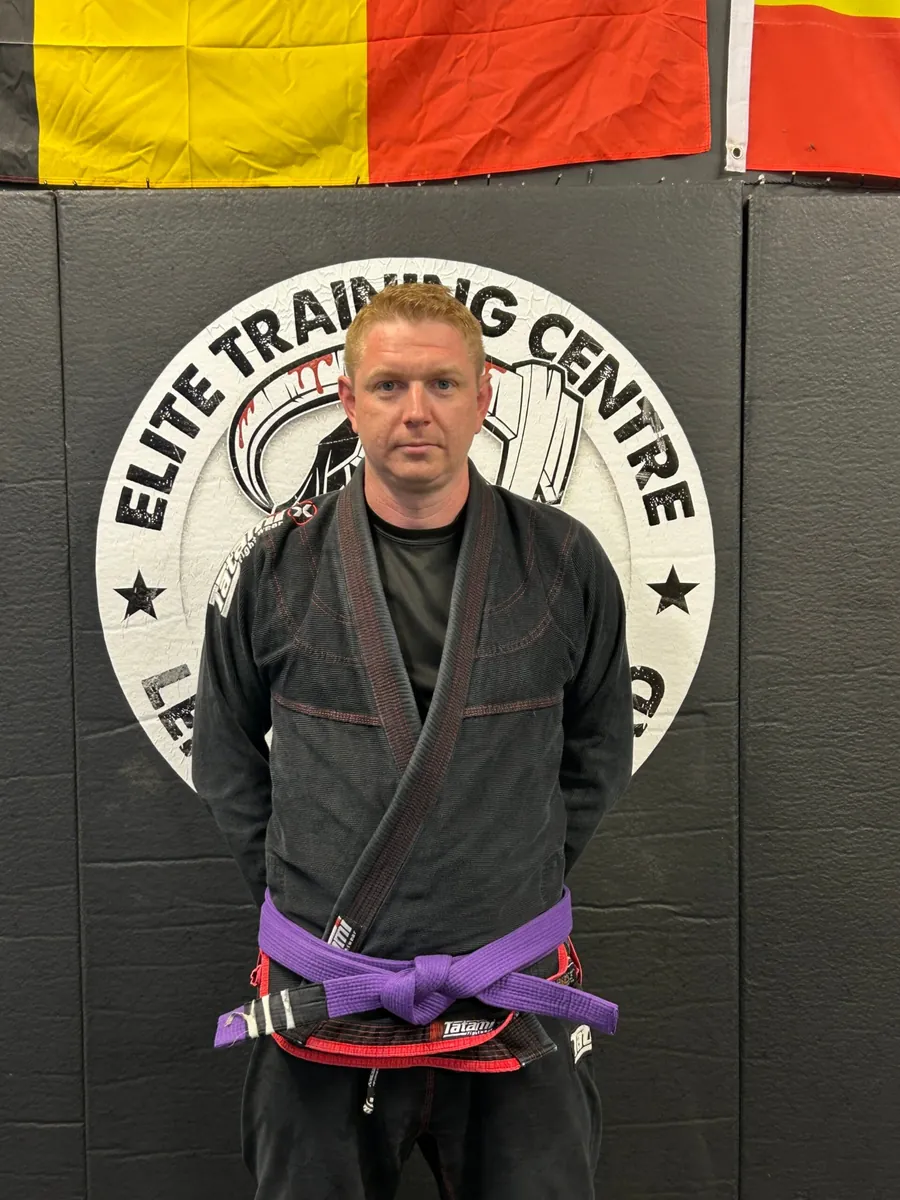 Andy Humphreys, kids/jrs BJJ at Elite Training Centre