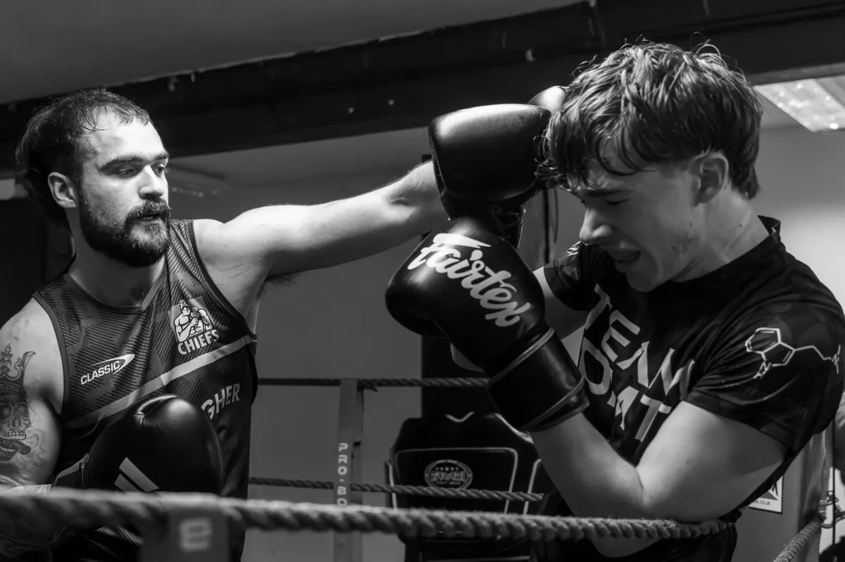 Boxing training at Elite Training Centre Leighton Buzzard