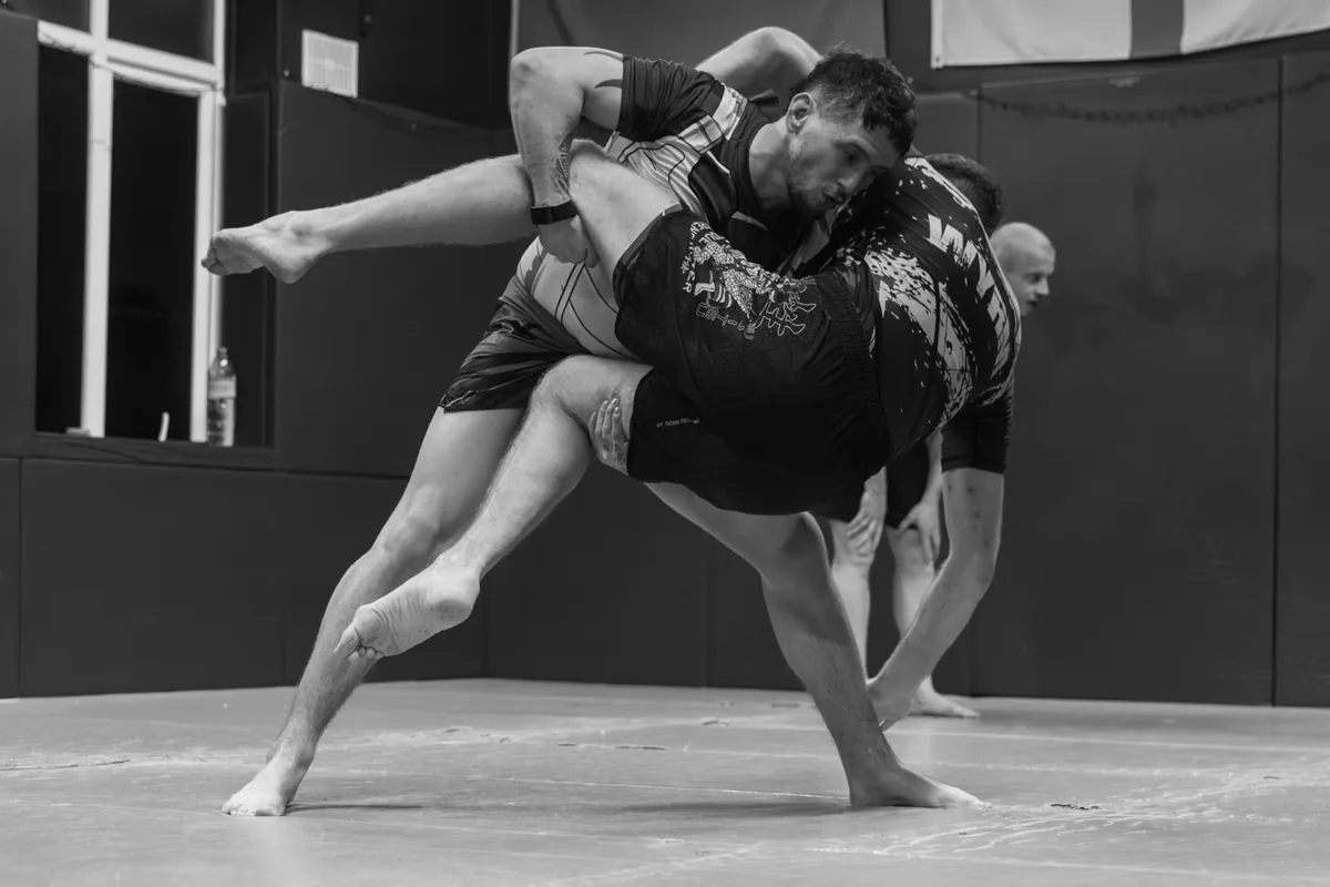 Wrestling training at Elite Training Centre Leighton Buzzard